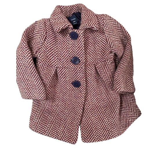 BabyGap Gap Adorable Wool Blend Coat in Wonderful Condition 12mo-18mo - Picture 2 of 7